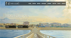 Desktop Screenshot of fr.hotelgigliola.it